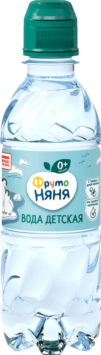 Картинки ФрутоНяня 0,33л. Детская вода./12шт.