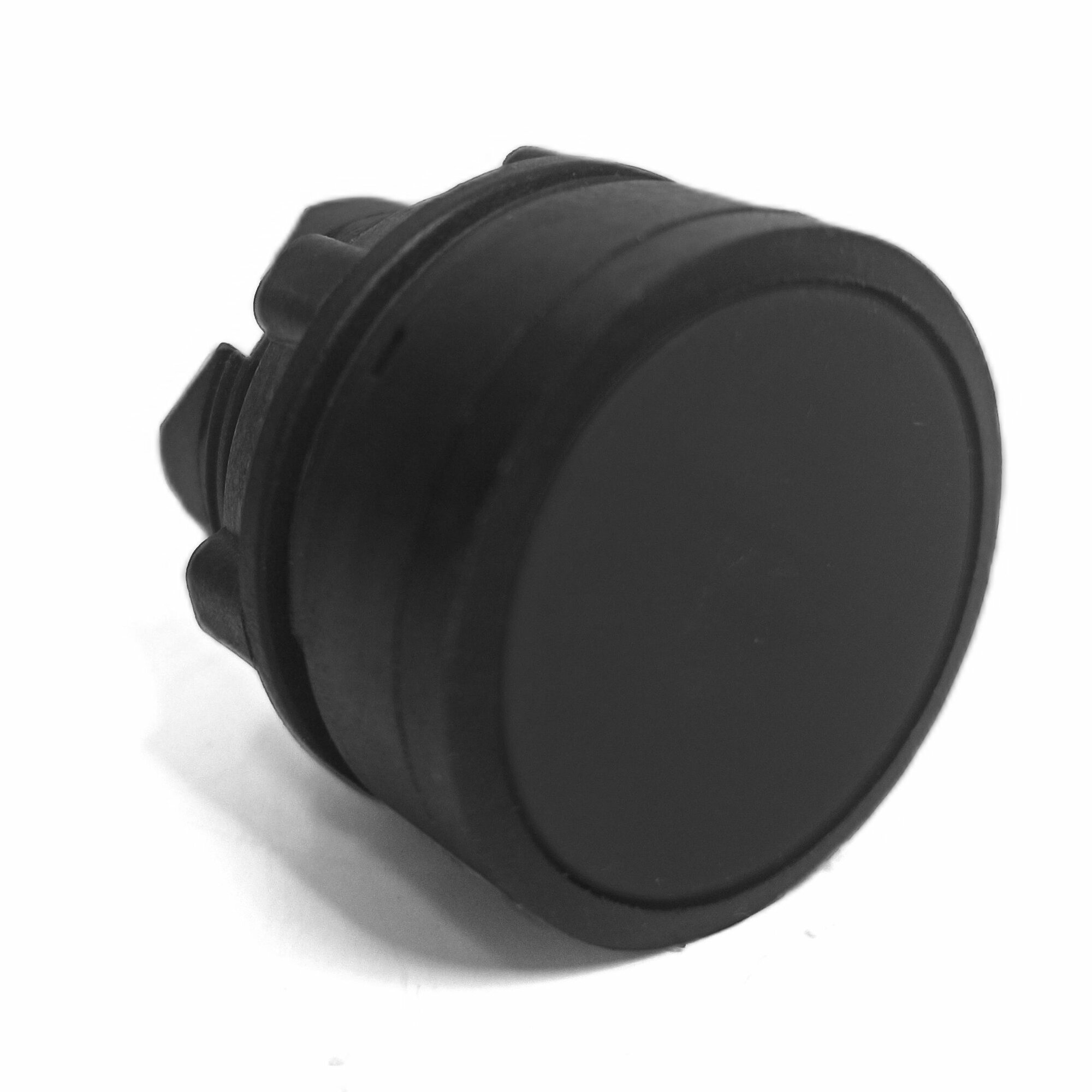 КМЕ 41 черный IP40 LAY4-EA2. BR Головка плоская с возвратом 22 мм