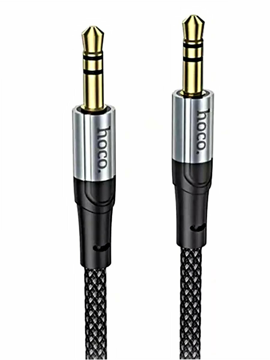 Аудио кабель HOCO AUX 3,5 - AUX 3,5 аукс, для машины, смартфона, планшета, наушников, колонок