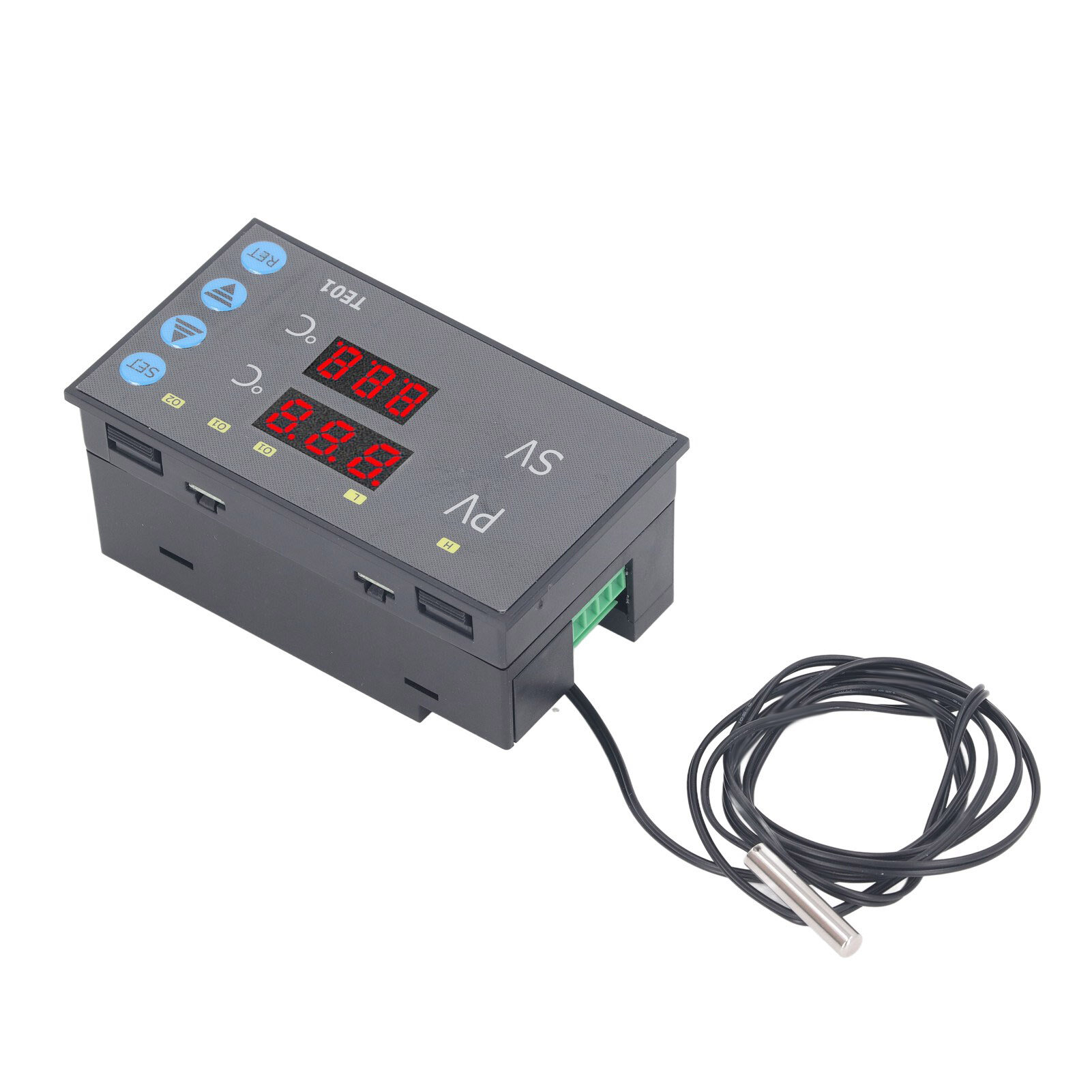 Отопительные Модули Цифровой регулятор температуры DC24V 50~120℃, термостат, регулятор, высокоточный переключатель управления