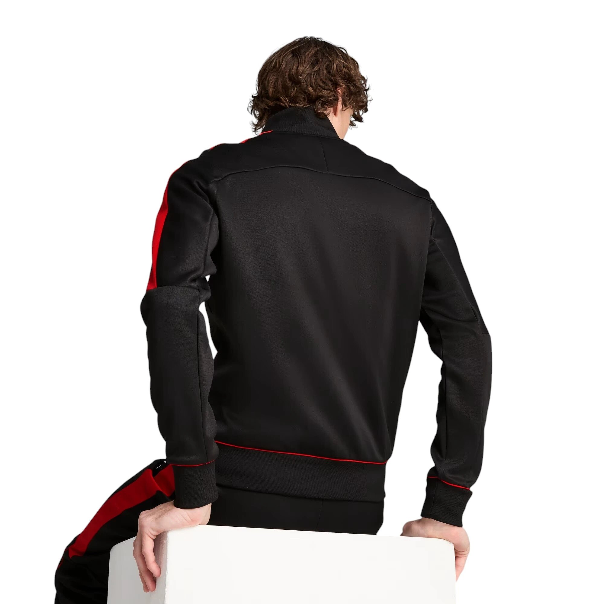 Олимпийка PUMA, размер L, , черный — фото 1