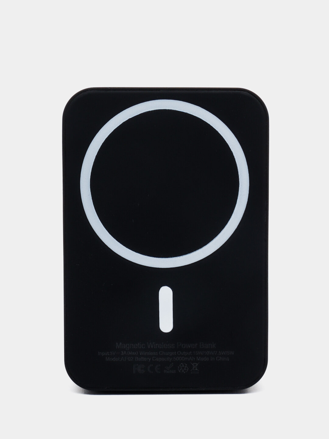 Беспроводной внешний аккумулятор Power Bank для iPhone, с поддержкой беспроводной зарядки для MagSafe, 10000 мА/ч — фото 1