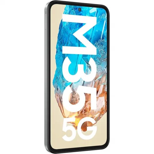 Смартфон Samsung M35, темно-синий, Exynos, AMOLED, 120Гц, 6ГБ/128ГБ, камера 50МП — фото 1