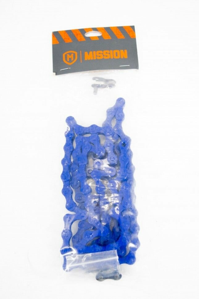 BMX Цепь Mission Z410 (синий)
