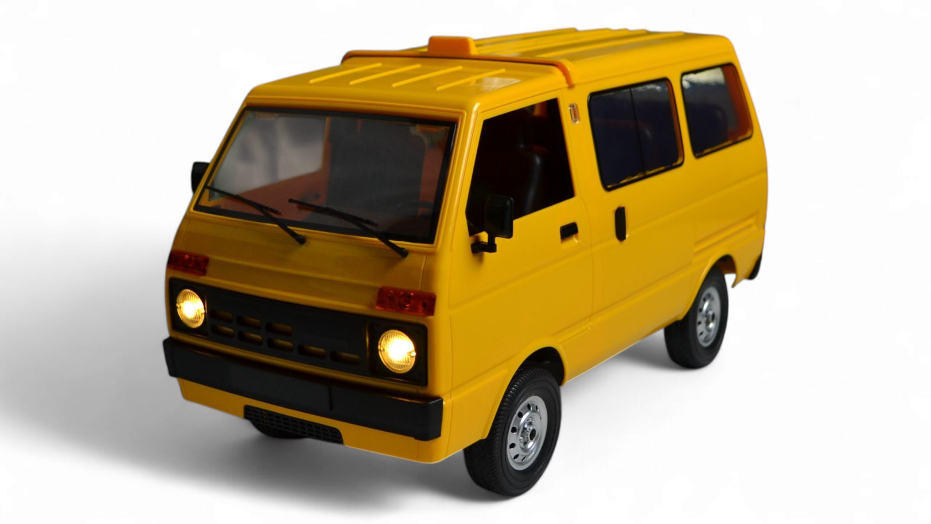 Радиоуправляемый краулер Минивен масштаб 1:10 2.4G WPL, желтый