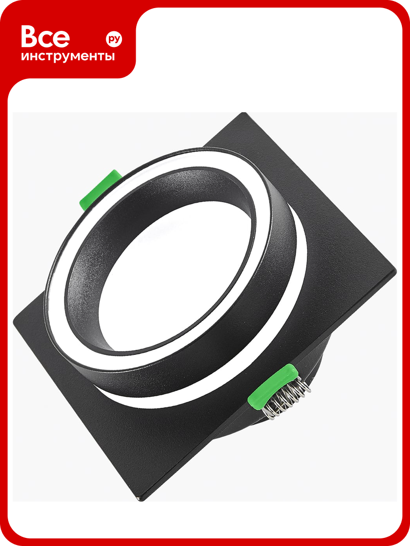 Встраиваемый светильник LEDS POWER GX53-S04B, серия SPOT 009162 для любого интерьера