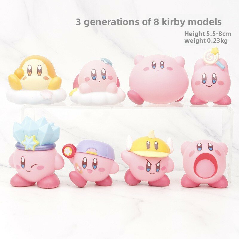 Миниатюры героев каки куби из пвц с слепым боксом для фанатов и коллекционеров стиль 2