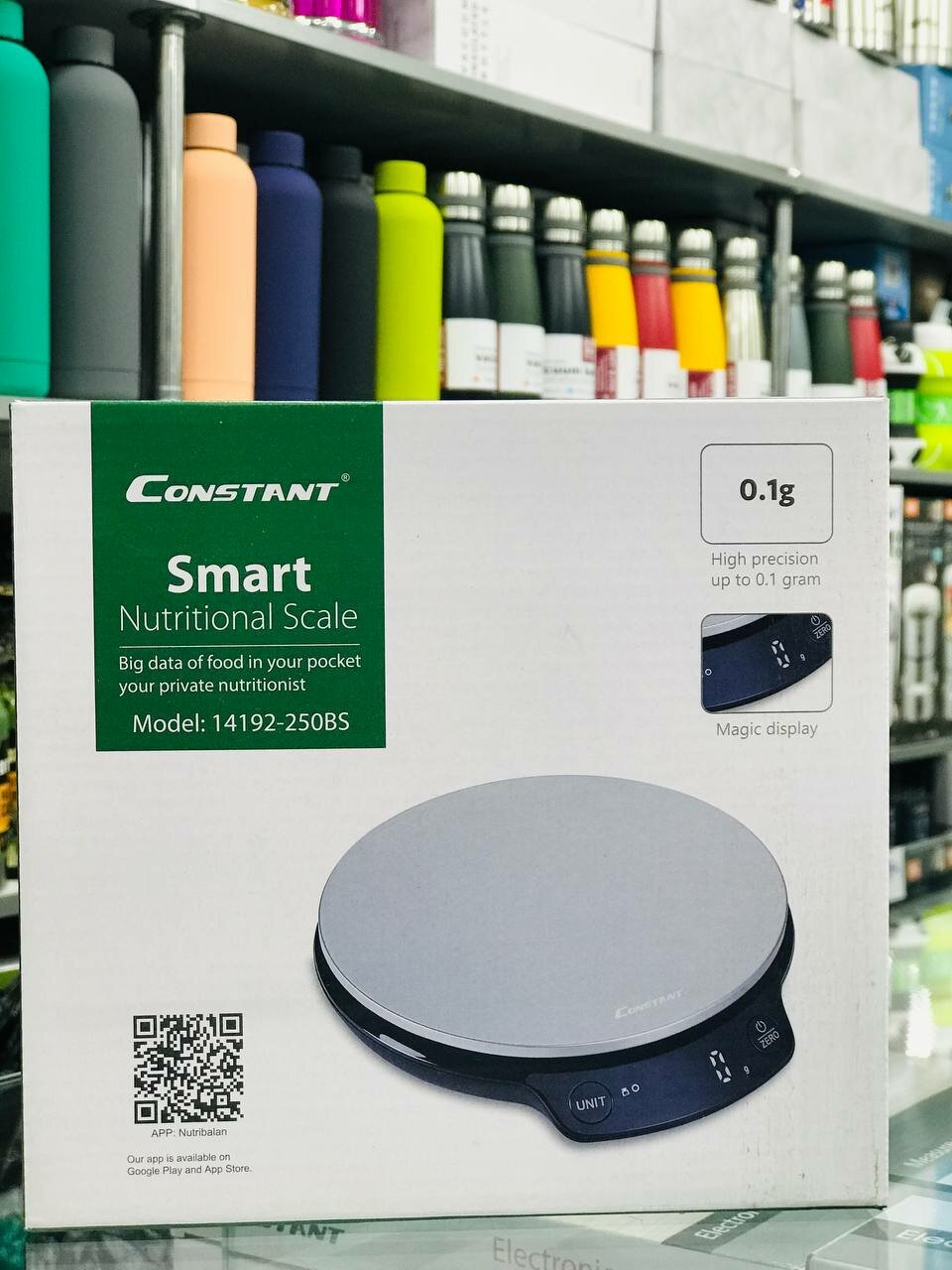 Кухонные весы Constant 250BC, высокая точность, стильный дизайн