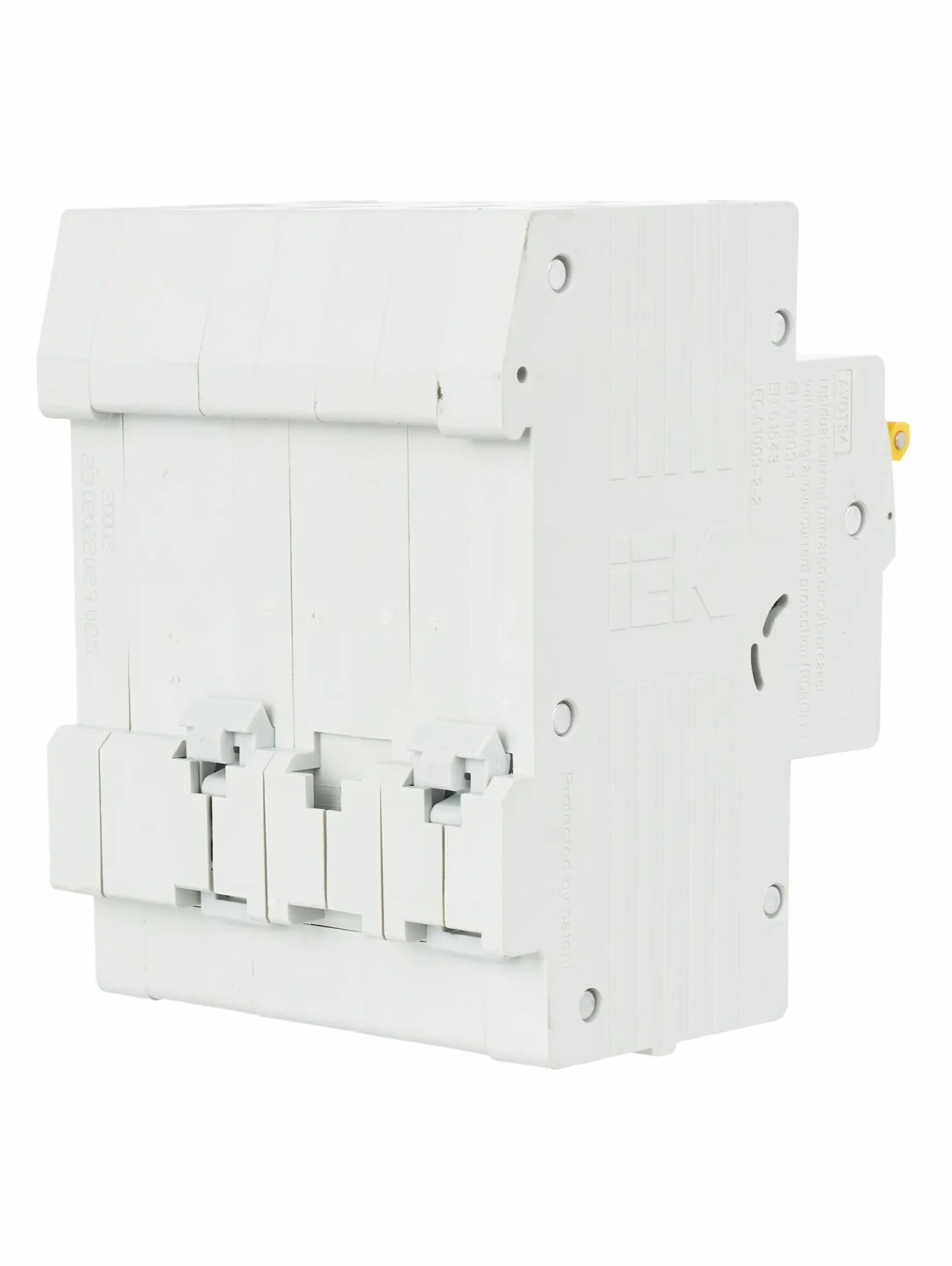 АВДТ34 MAD22-6-020-C-30 Автоматический выключатель дифференциального тока трехполюсный+N 20А (тип A, Упаковка (3 шт.) IEK - фото №2