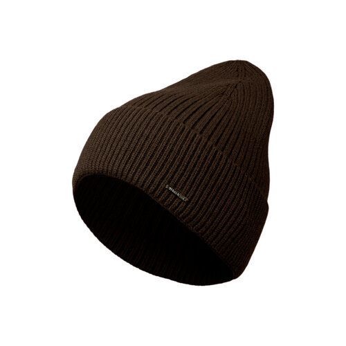 фото Шапка бини marhatter, размер 57-59, коричневый