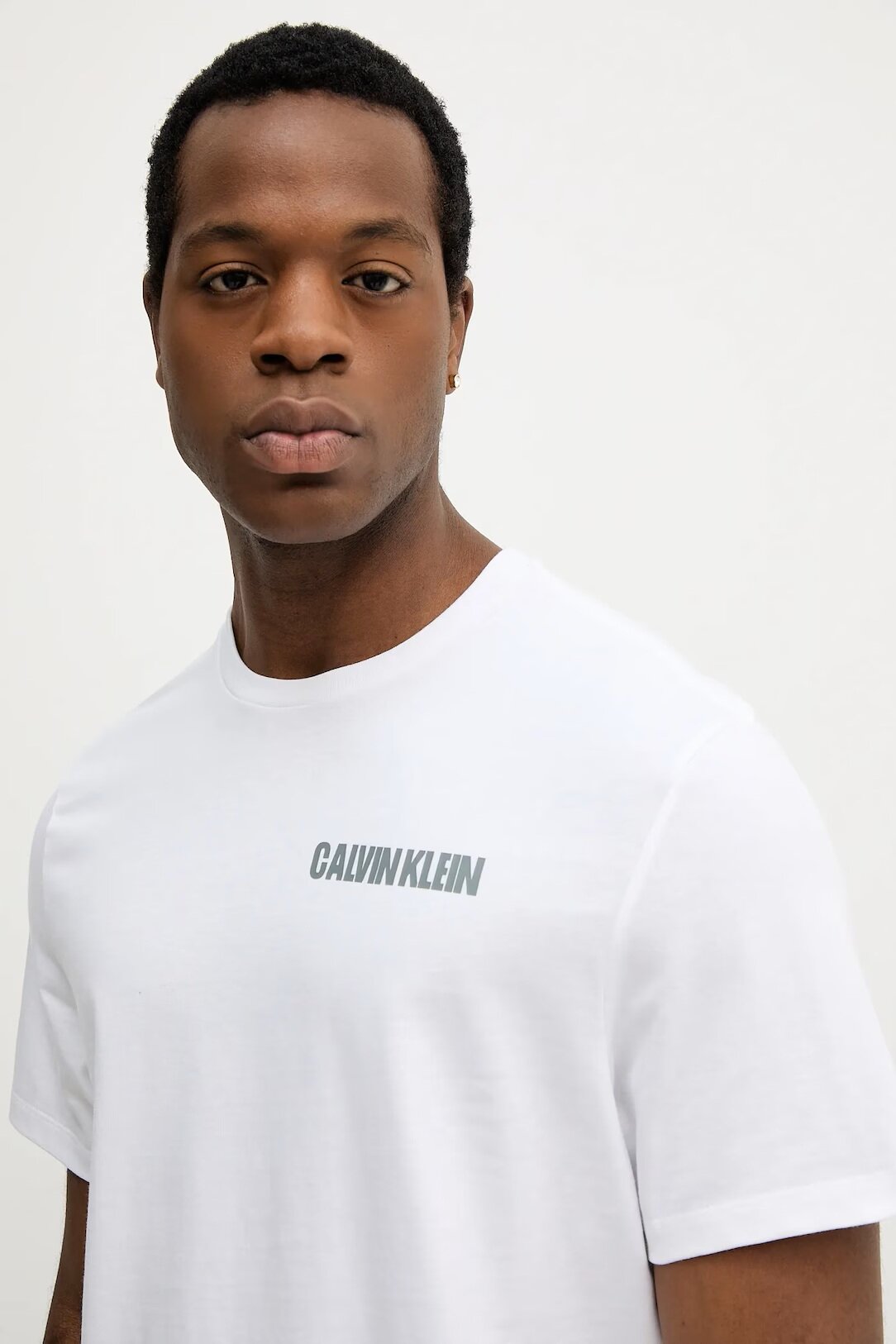 Футболка Calvin Klein Jeans, размер M, белый — фото 1