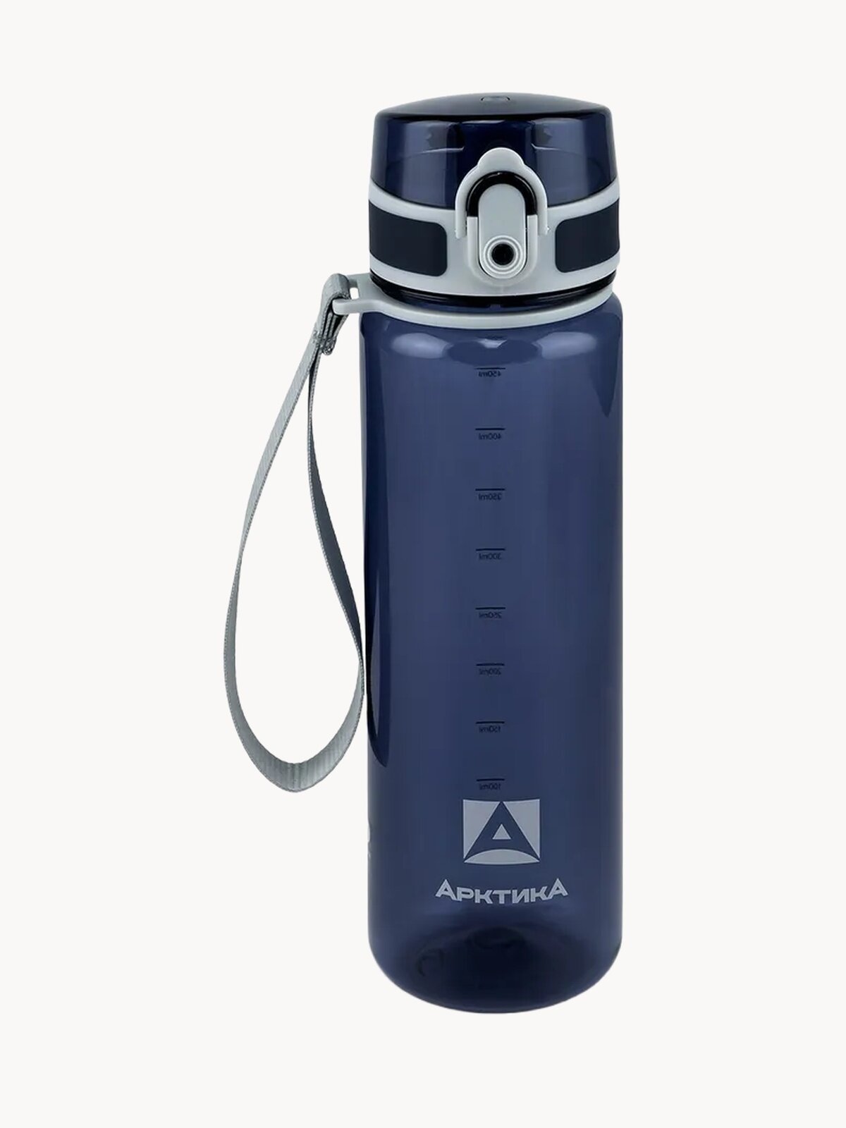 Бутылка для воды в школу для мальчика из тритана 500 мл синяя с фильтром