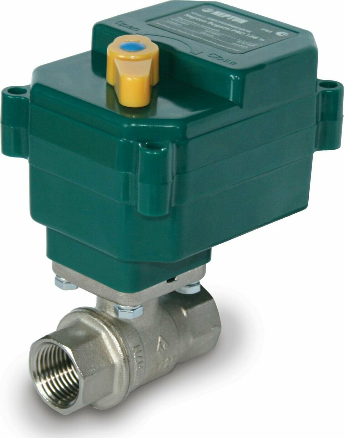 Кран шаровой с электроприводом Neptun Bugatti Pro 12В 3/4 Нептун Бугатти — фото 1