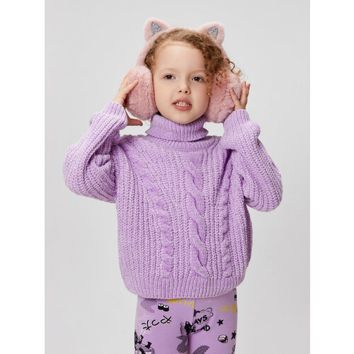 фото Свитер acoola, размер 98, фиолетовый
