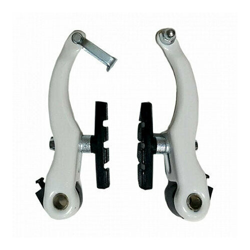 фото Тормоз v-brake yinxing yx-c18d, колодки 60 мм, сталь, белый stg