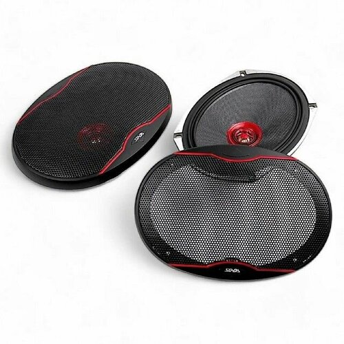 Динамики коаксиальные овальные 163 237 см 6 9 дюйм 300 Вт 706900₽