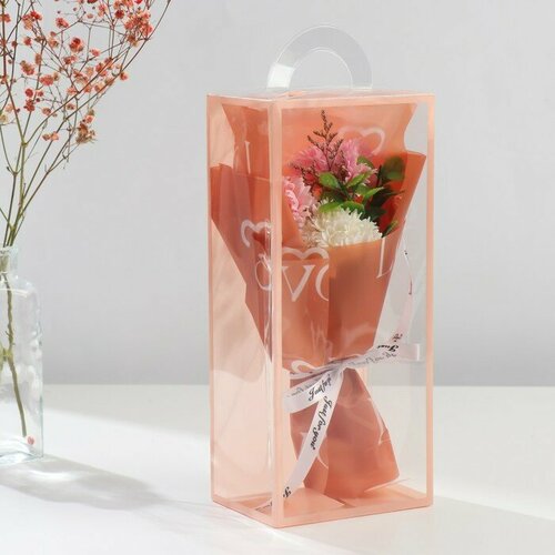 SUI Букет из мыльных лепестков Гвоздики 11х8х25 см 976₽