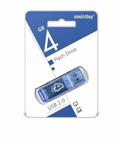 Smart Buy USB 4GB Glossy series Blue