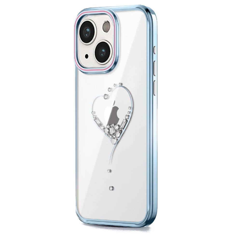 Чехол PQY Wish Special Version для iPhone 15 Синий