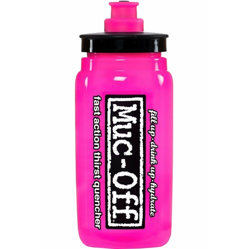 фото Фляга muc-off pink custom fly water bottle 550ml