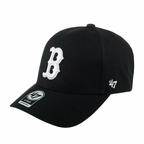 Бейсболка '47 Brand, размер OneSize, черный бейсболка 47 brand b grvsp02cnp cm boston red sox mlb размер one