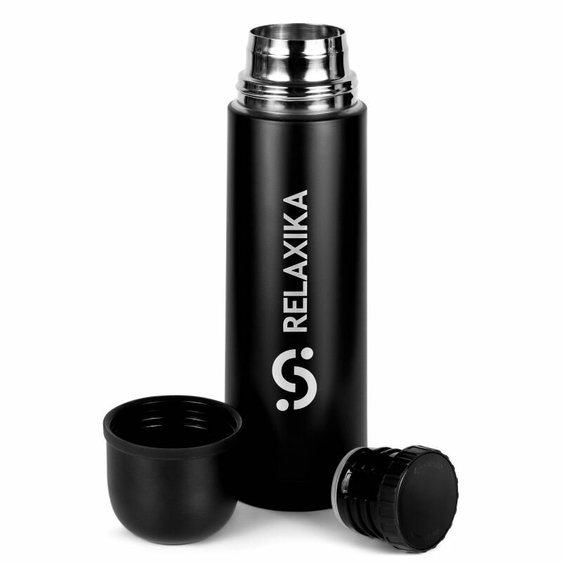 Relaxika + стикерпак Красоты России 500ml Black R101.500.2 - фотография № 14