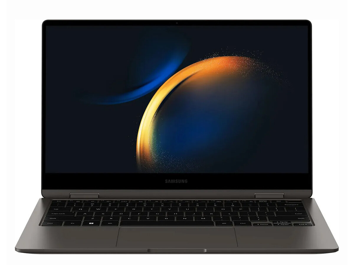 Ноутбук Samsung Galaxy Book 3 360 NP730 Graphite (англ. раскладка) NP730QFG-KA1IN (13.3", Core i7 1355U, 16Gb/ SSD 512Gb, Iris Xe Graphics) Графит