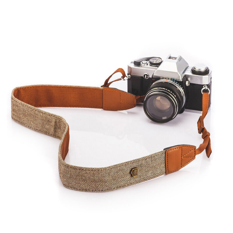 Ремень для фотоаппаратов универсальный S316 коричневый