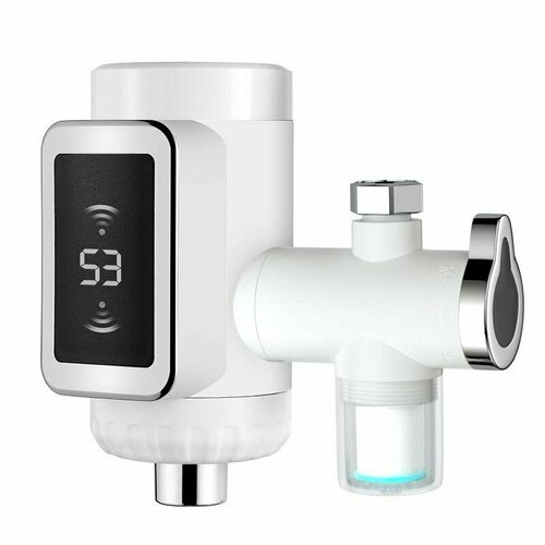 Водонагреватель для водопроводной воды кухонный кран для холодного нагрева цифровой дисплей температуры с адаптером 689800₽