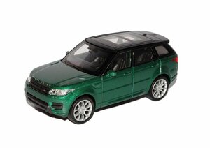 Модель машины 1:38 Welly Range Rover Sport зеленый 43698