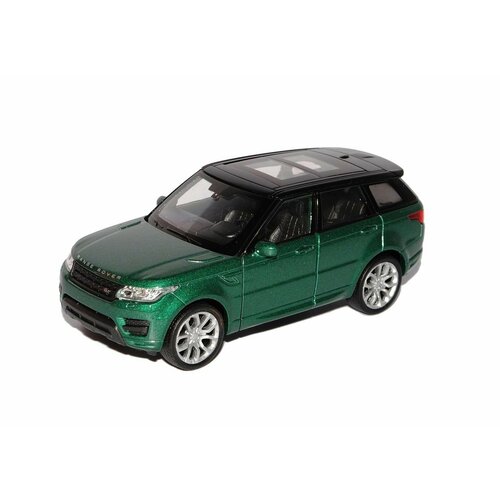 Модель машины 1:38 Welly Range Rover Sport зеленый 43698 металлическая машинка 1 34 1 39 land rover range rover белый 43649d welly