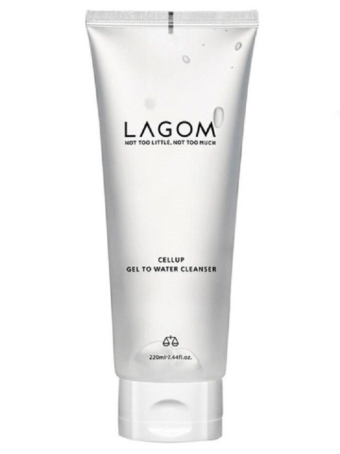 LAGOM Пенка для лица очищающая с мочевиной CELLUP GEL TO WATER CLEANSER 170мл