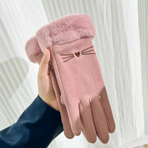 фото Перчатки , размер onesize, розовый нет бренда