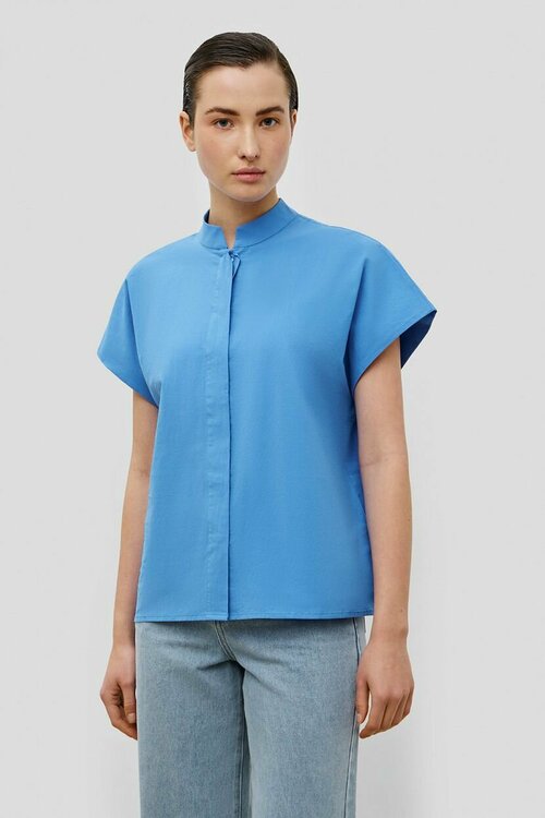 Блуза  Baon, размер 50, синий