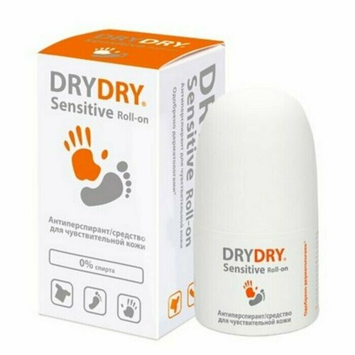 DRY DRY, Антиперспирант Sensitive, 50 мл антиперспирант dry dry sensitive 50
