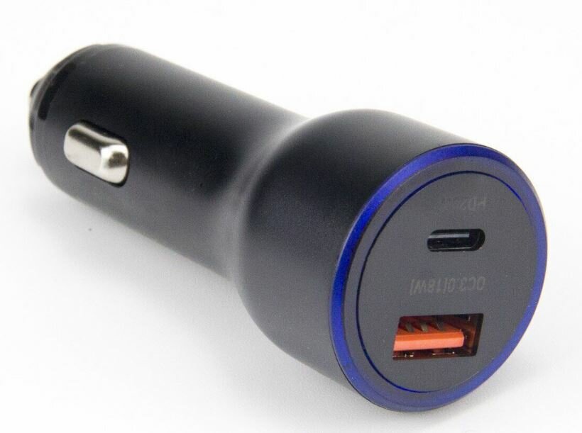 Зарядное автомобильное азу usb Type-c PD Mivo MU-337Q 38W