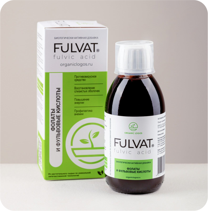 Fulvat фульвовая кислота и витамин В9 фл. 200 мл №1
