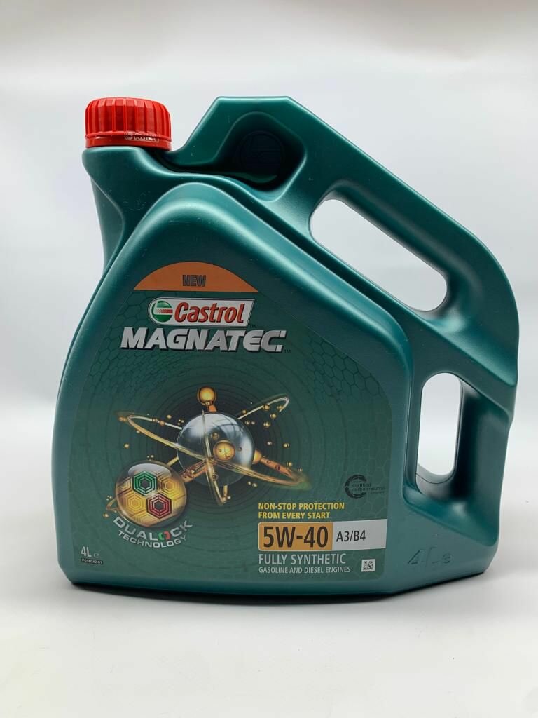 фото Castrol Magnatec A3/B4 5W40 - синтетическое моторное масло для автомобилей