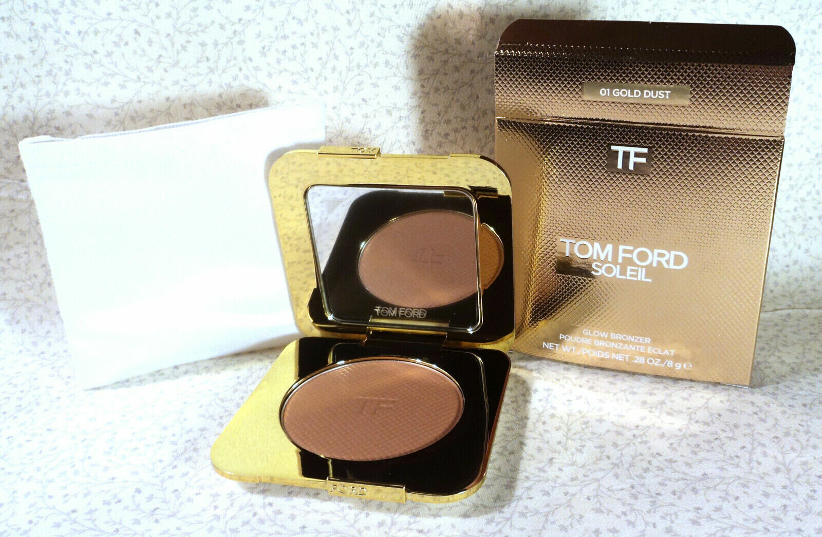 Tom Ford Бронзер Soleil Glow Bronzer Small, 01 Gold Dust