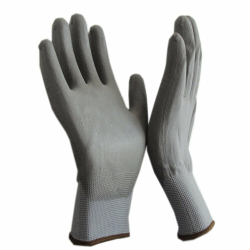 Перчатки рабочие с полиуретановым покрытием PU1, размер М