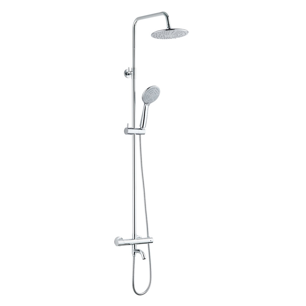 фото Душевая система с термостатом WesnaArt DUSHA DUS08-302, хром