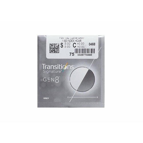 Линза Younger 1.6 Transitions Gen8 Grey Brown SHMC