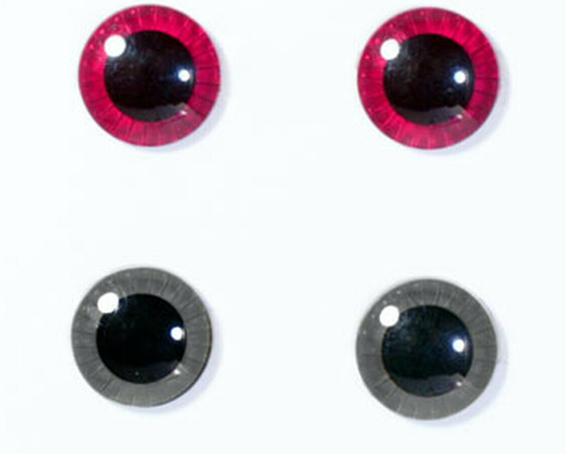 Глаза розовые и серые для кукол Pullip (Пуллип) / DAL (Дал) / Byul (Биул), Groove inc