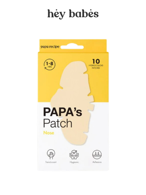 Гидроколлоидные патчи для очищения сальных нитей на носу Papa Recipe Papa's Patch Nose