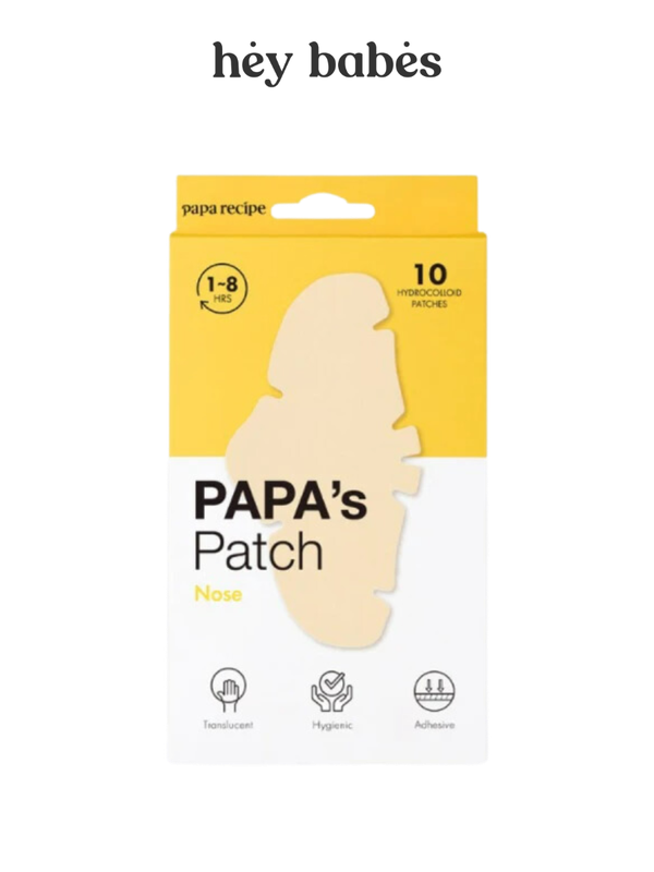 Гидроколлоидные патчи для очищения сальных нитей на носу Papa Recipe Papa's Patch Nose