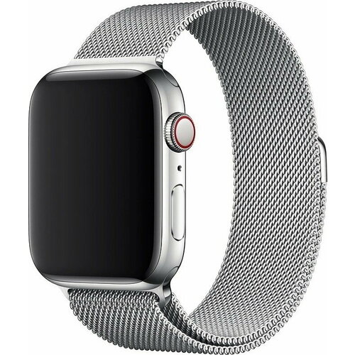 Ремешок на руку для Apple Watch 42444549 мм Milanese loop серый 785₽