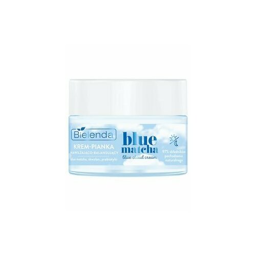 BIELENDA BLUE MATCHA Крем-пенка увлажняющий балансирующий 50мл тоник для лица 2в1 bielenda blue matcha 75 мл