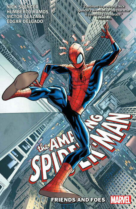 Nick Spencer. Amazing Spider-Man Vol. 2: Friends And Foes (Nick Spencer) Удивительный Человек-паук Том 12: Друзья и враги (Ник Спенсер) / Книги на - фото №1