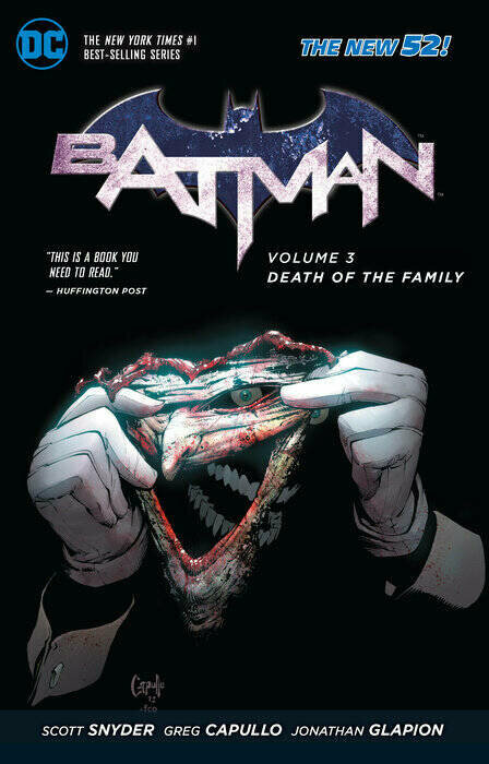Scott Snyder. Batman Vol. 3: Death of the Family (Scott Snyder) Бэтмен Том. 3: Смерть семьи (Скотт Снайдер) / Книги на английском языке - фото №1