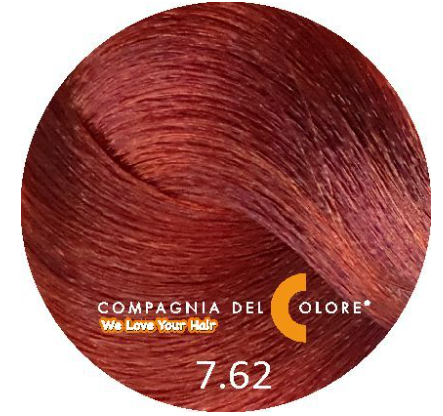 COMPAGNIA DEL COLORE краска для волос 100 МЛ 7.62